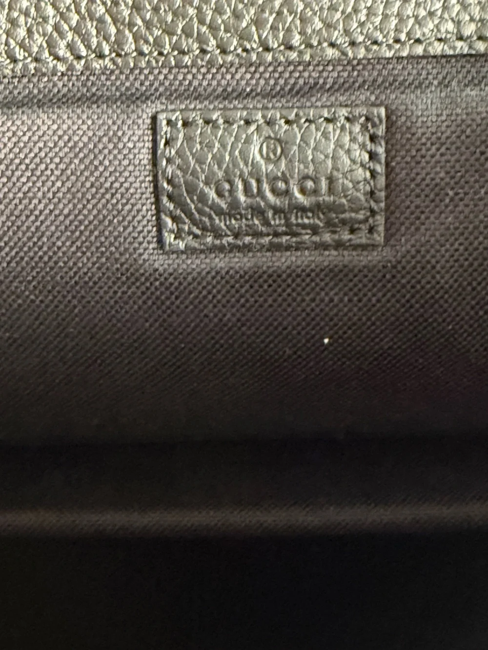 Gucci new tag